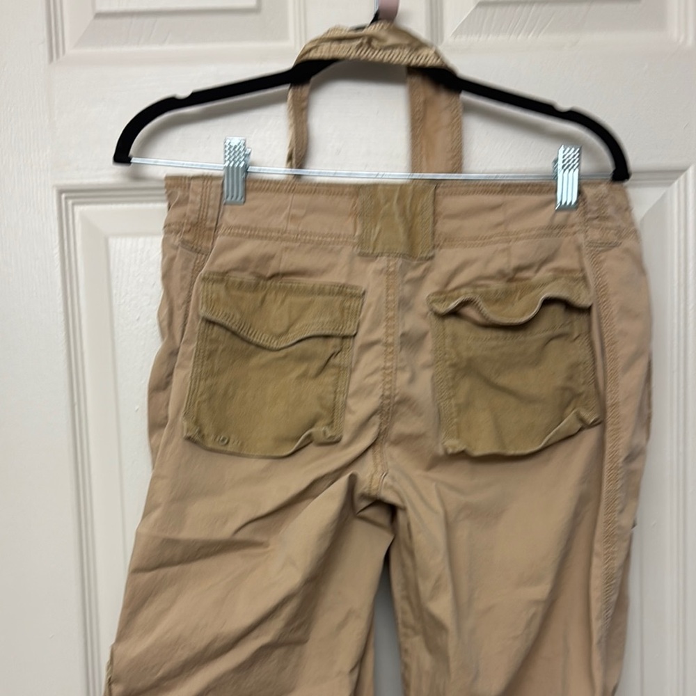 Abercrombie and Fitch y2k Tan Cargo Pants with Belt - Picture 7 of 8